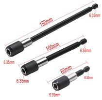1 4 hexagonal handle electric screwdriver Cross head sleeve plus extension adapter adapter Strong magnetic extension rod