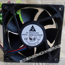 New original 12038 Delta fan AFB1212HHE DC 12V 0 7A four-wire fan