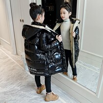 Net red girls  cotton clothes winter clothes 2020 new medium and large virgin girls thickened down cotton clothes Western style ten-year-old quilted jacket