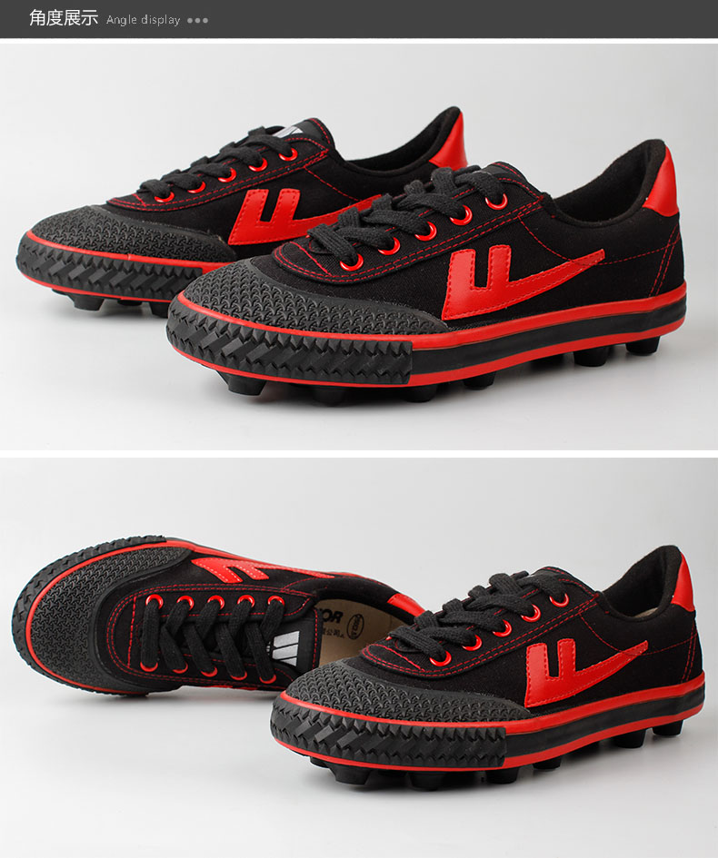 Chaussures de football WARRIOR en toile - ventilé, rembourrage en caoutchouc, Système de Torsion, la technologie de ligne Fly, Fonction de pliage facile - Ref 2441622 Image 8