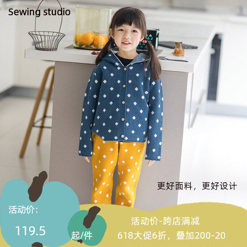 Persimmon Dress (Spot) Classic Reengrave Little Deer Thick Knitted Suit ~ (Words of Words)