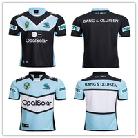 2018 New Zealand NRL sân nhà và sân khách cá mập phù hợp với áo cá mập CRONULLA SHARKS Rugby găng tay chơi bóng bầu dục