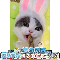 Cc fresh meat freeze-dried cat food Large seed spring fish 100g nutritional small fish dried cat pet snacks Dog food