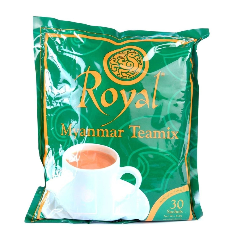 Myanmar Royal Milk Tea Beverage 600g Instant Milk Tea Powder Myanmar Milk Tea Shop Food