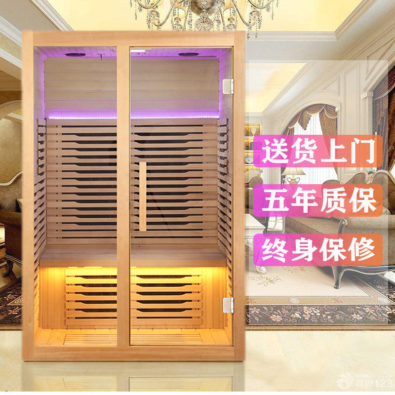 Sweat steaming room far-infrared ray nanometer family use whole body sweat steaming box postpartum confinement whole body sweating fumigation manufacturer