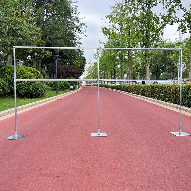 Wedding Iron Art Prop Stand Backdrop Frame Outdoor Wedding Drape Stand Kt Board Background Stand Telescopic Rod Gauze Stand