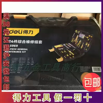  Deli tool D5969 pieces Telecommunications tool set Household electrical tool set
