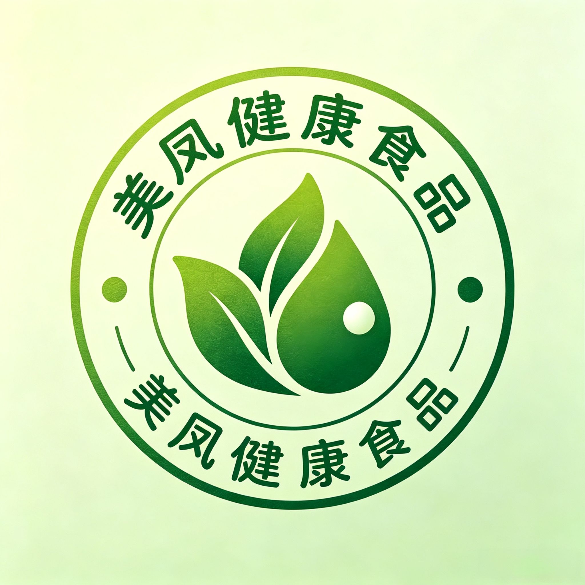 美凤健康食品商行的LOGO