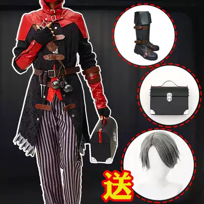 Card cat COS fifth personality enrollees Exorcist cos at the time of the demon skin COSPLAY clothing men