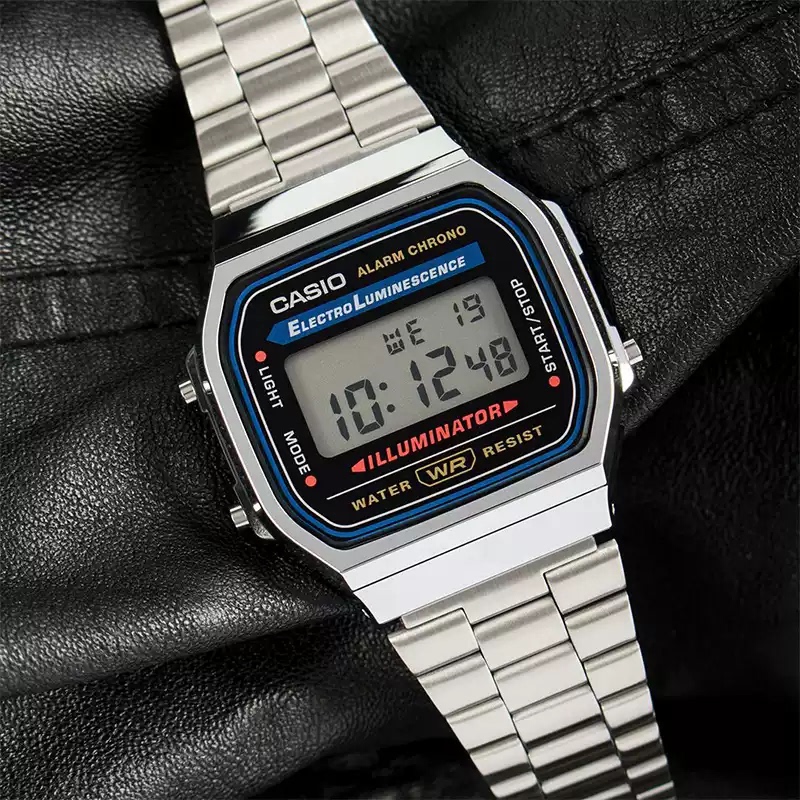 Casio Watch Men's Retro Small Square Small Silver Block Student Sports Waterproof Women's Watch Digital Watch A168Wa-1 Casio Watch Men's Retro Small Square Small Silver Block Student Sports Waterproof Women's Watch Digital Watch A168Wa-1