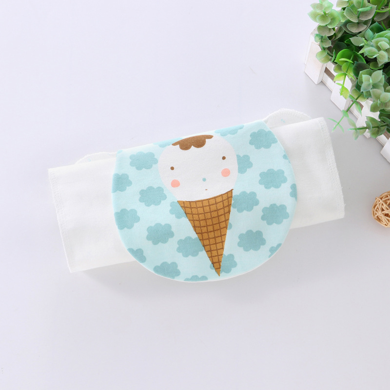 Bà mẹ và trẻ em cung cấp khăn mới cho trẻ em Khăn lau mồ hôi cho bé Khăn bông thấm mồ hôi cho bé - Cup / Table ware / mài / Phụ kiện khăn tam giác trẻ em