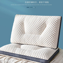Pillow protection cervical spine sleep without collapse Anti-Deformation Antibacterial Anti-Mite Household Pair of Costume Single Double Soft Pillow Core