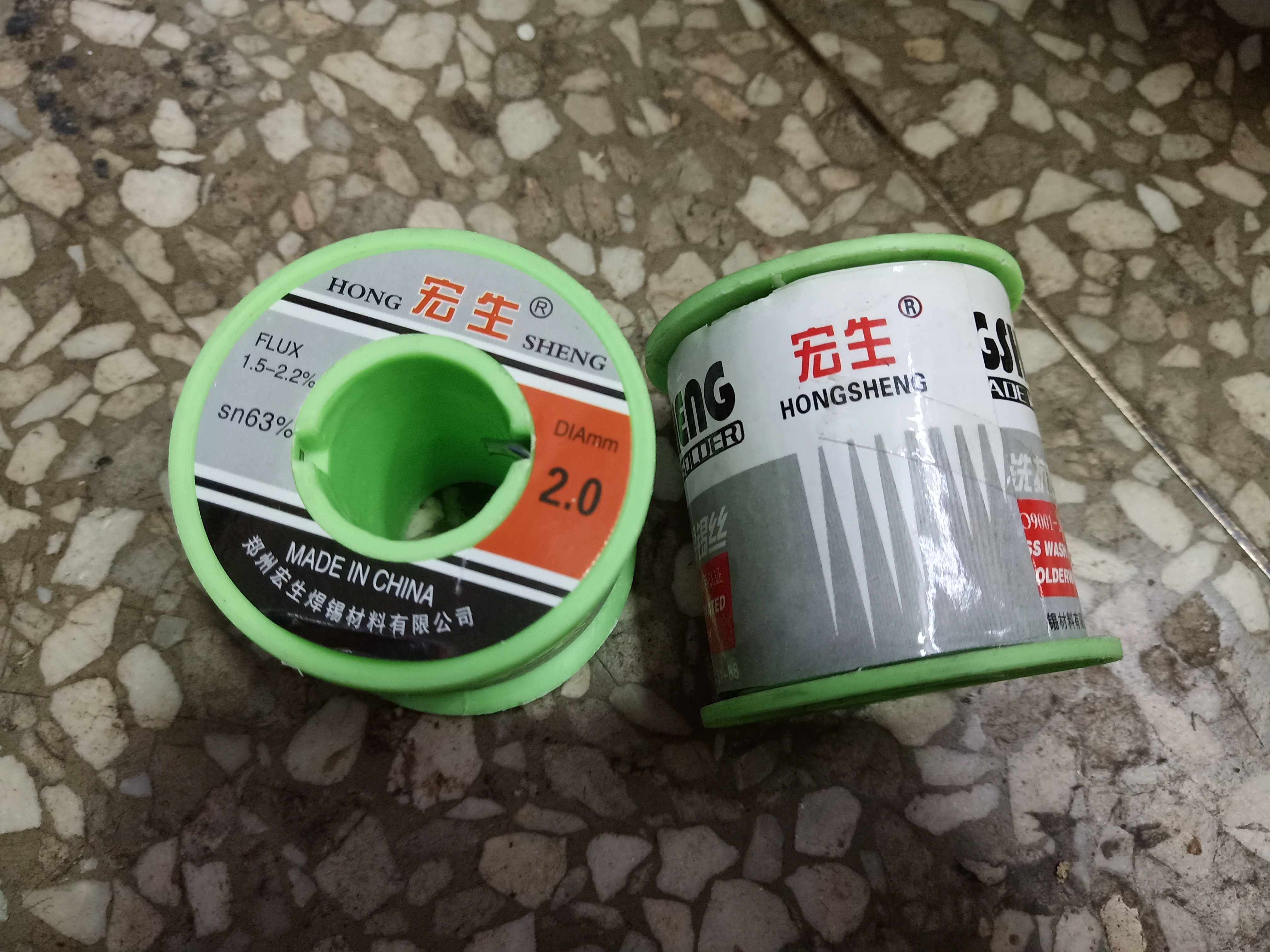 New products Hongsheng welded tin silk 0 8mm1 8mm1 0mm1 5mm2 0mm free of cleaning high purity rosin core soldering