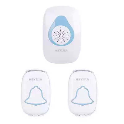Two-for-one wireless home doorbell long-distance digital music elderly call prompt server villa enter the house Ling