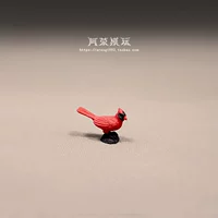 Микро пейзаж, маленькая кукла, модель животного из мягкой резины, минифигурки