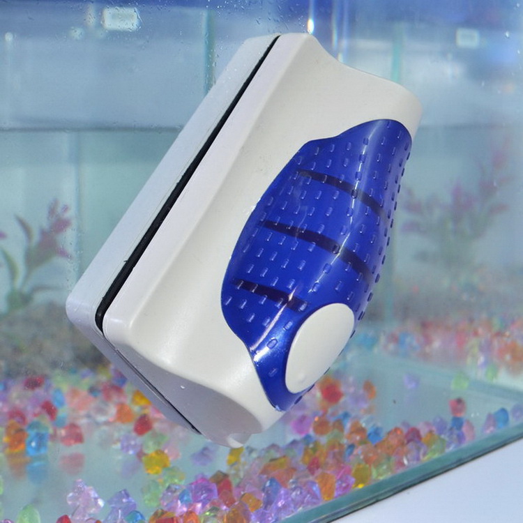 Fish Aquarium Bifacial Abrasions Clean Floating Fish Tank Brush Magnetic Brush Day Win RS06RS09RS11RS13-Taobao