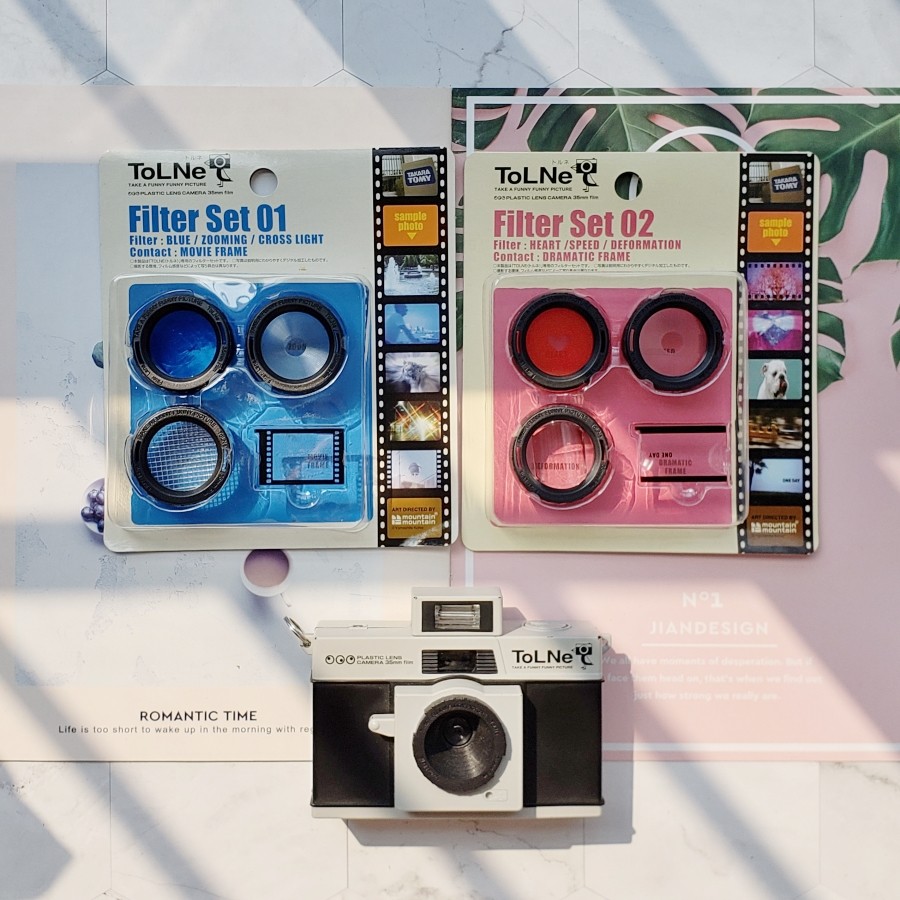 (TOMY) Japan ToLNe camera retro fun add-on filter suit VIBE 501F available