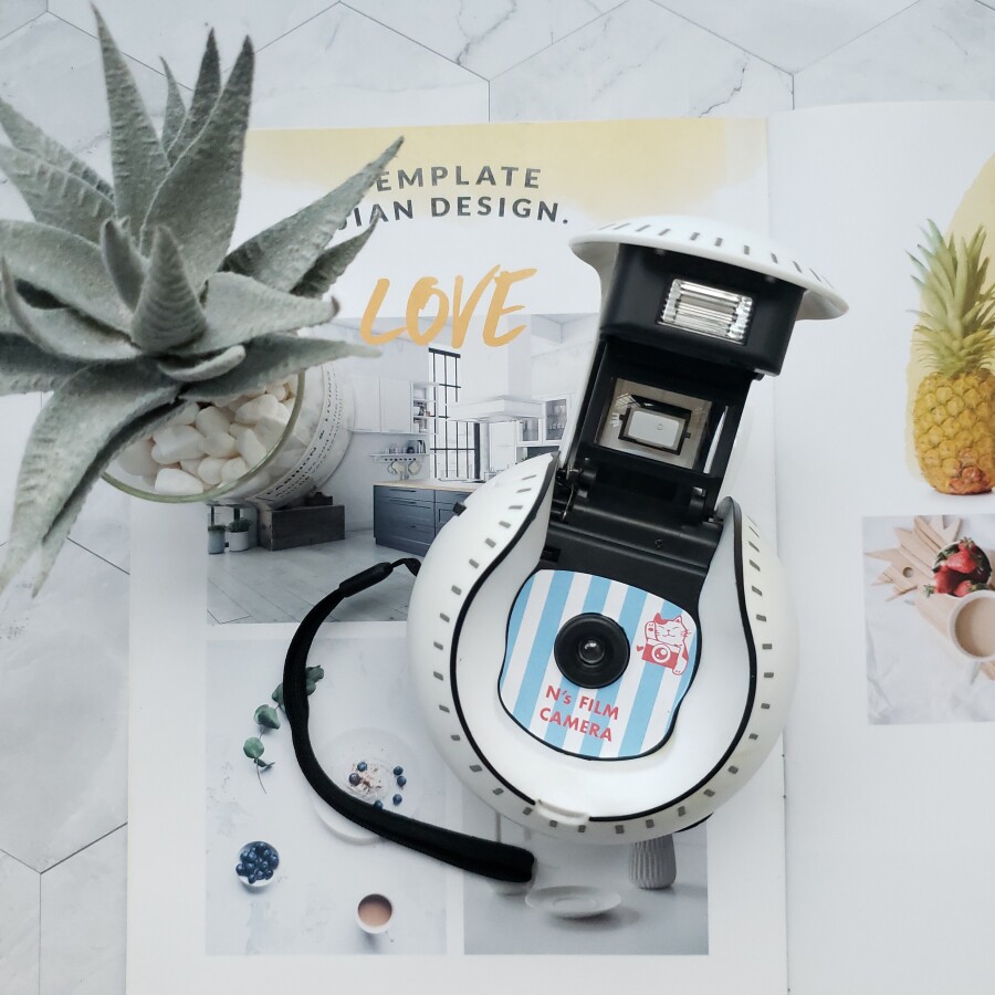 (Retro domestic) baseball football fool camera 135 film film Machine boyfriend gift non-disposable