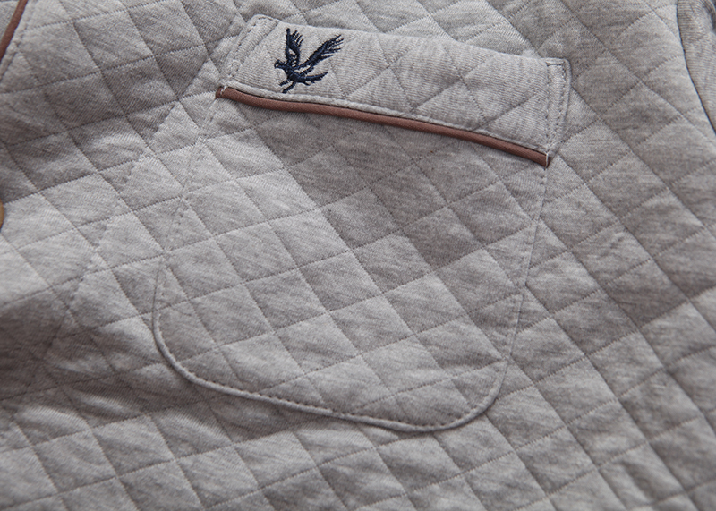 Bộ đồ ngủ cotton Nhật Bản nam mùa thu đông đồ mặc nhà
