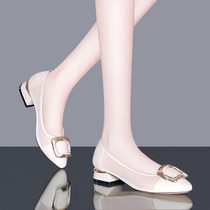 Breathable mesh shallow single shoes womens low heel with skirt summer sandals 2021 new summer size ladyshoes