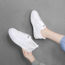 This years popular small white shoes womens flat bottom with skirts summer 2021 New Wild shoes White casual shoes