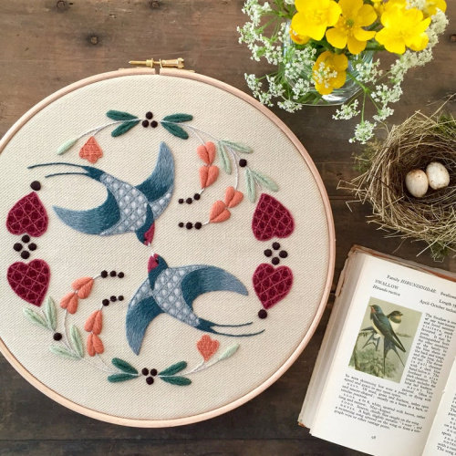 Natural handmade exquisite embroidery home decoration handmade DIY kit material package big works