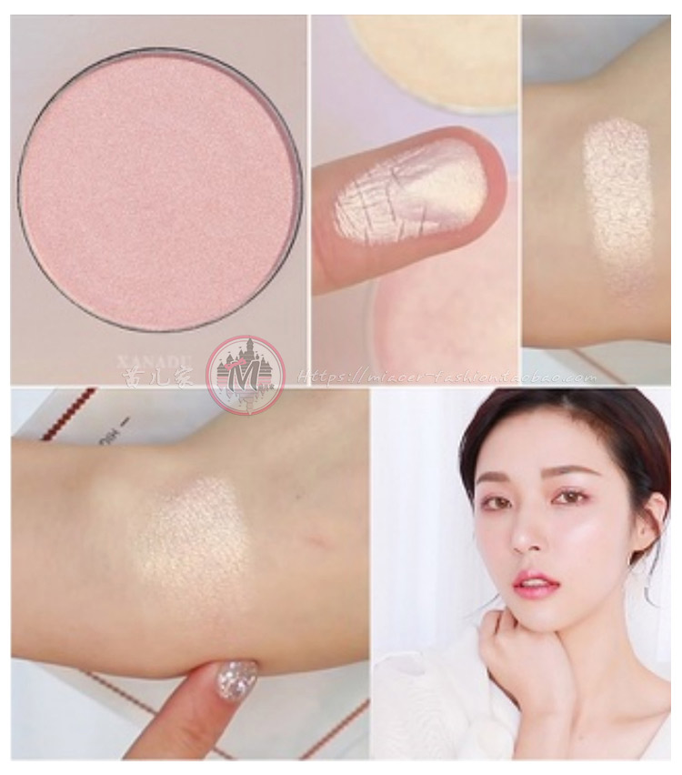 Gửi một bàn chải có độ bóng cao! VENUS MARBLE Venus bằng đá cẩm thạch bốn màu frit có độ bóng cao để làm sáng khay sửa chữa phấn bắt sáng