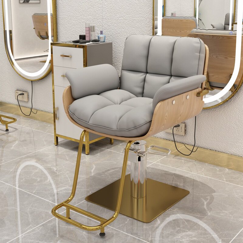 Hairdcut chair for the Hairway Hairway for the Hairway Simple Modern Lifting Hairshop Seat High-end Network Red Rack Chair