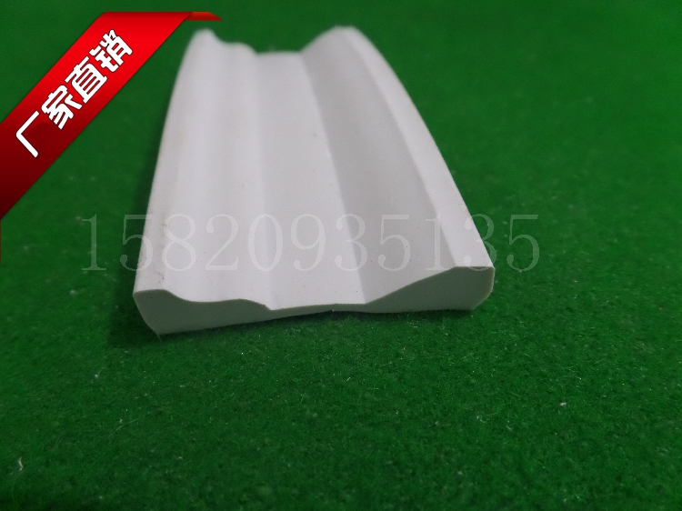 1204 dòng PVC dòng mềm dòng cửa trượt phụ kiện nhựa đồ nội thất nhựa hoa uốn