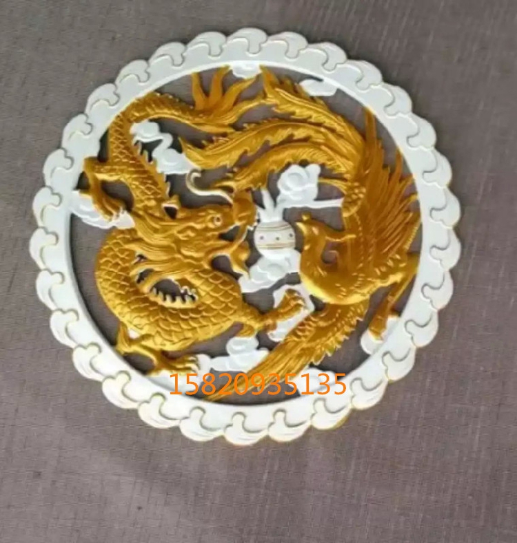 T6032 phụ kiện khắc phụ kiện nhựa nổi cửa trượt đồ nội thất Châu Âu đường dây thắt lưng mềm góc hoa móc treo gỗ gắn tường