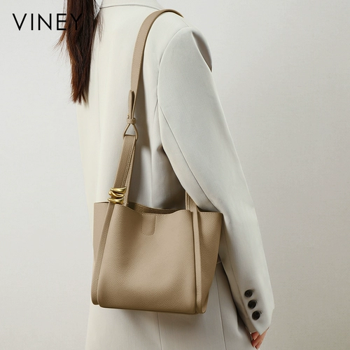 Viney Сумка через плечо, сумка на одно плечо, портативная корзина, осенняя, из натуральной кожи