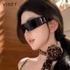 Viney Sunglasses for Women 2026 New Style Headband High-End Sunglasses Uv Protection Fashionable Photo Shoot Styling