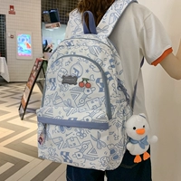 Синий синий [круглый утка в ожидании+случайный значок]