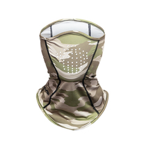 Grassroots Lujah Zhen Fishing Sunscreen Cloth Air Vent Anti-UV Summer Protection Face Lujah Fishing Ice Silk Clothing