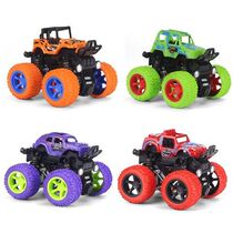 Childrens toy car boy inertia four-drive off-road car-resistant simulation model 2-3-4-5-year-old baby small car