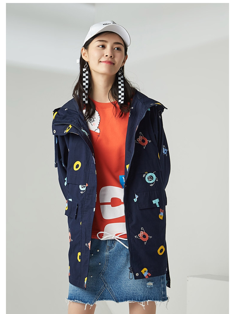 Trench pour femme en Coton en Coton - Ref 3226464 Image 19