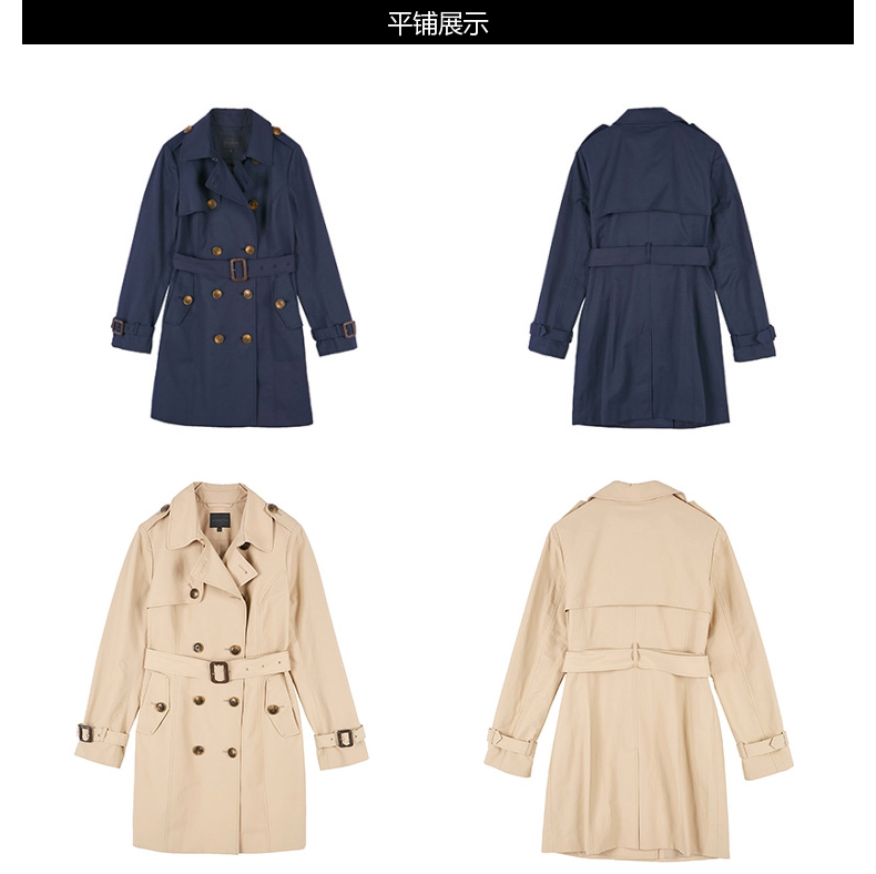 Trench pour femme ETAM   en Coton en Coton - Ref 3227226 Image 26