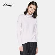 Thời trang Eiger Etam Đơn giản thoải mái đi lại Cổ áo len cao cổ Áo len nữ mùa đông 8A0117012