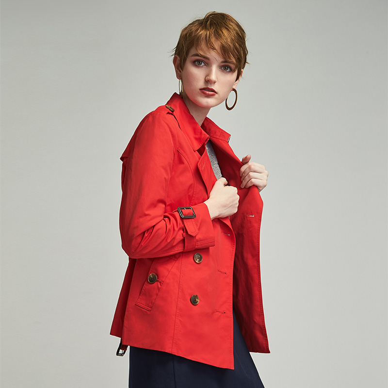 Trench pour femme ETAM   en Coton en Coton - Ref 3227274 Image 4