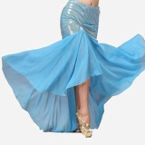 飞魅 Данная юбка для живота Ледяной шелк шифон Восточный танец Сексуальная юбка для рыбьего хвоста FM3001