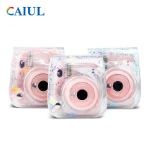 Pat-up mini11 9 8 Universal cartoon camera bag flash powder coated protective sleeve transparent shell transparent bag