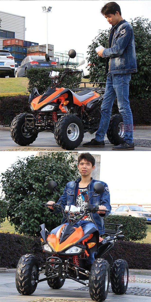 Xe mô tô địa hình ATV Xe mô tô địa hình dành cho người lớn leo núi địa hình Tất cả bốn địa hình nhỏ xe mô tô mini chạy xăng