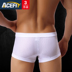 Acefit Mordale mens quần lót băng lụa sexy thở tuổi trẻ U lồi túi quần short bốn-góc phẳng góc trắng. 