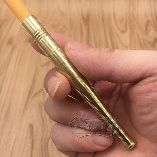 Чистая медная грубая и тонкие сигареты фильтровайте свежую толстую и тонкую сигарету с двумя сигаретными переработкой.