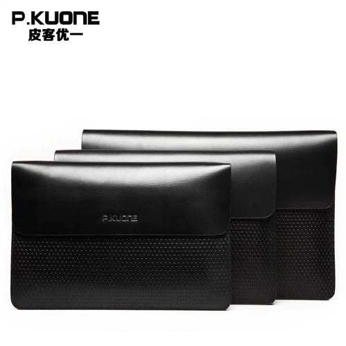 Сумка с петлей на руку, вместительная и большая маленькая сумка клатч для документов, из натуральной кожи