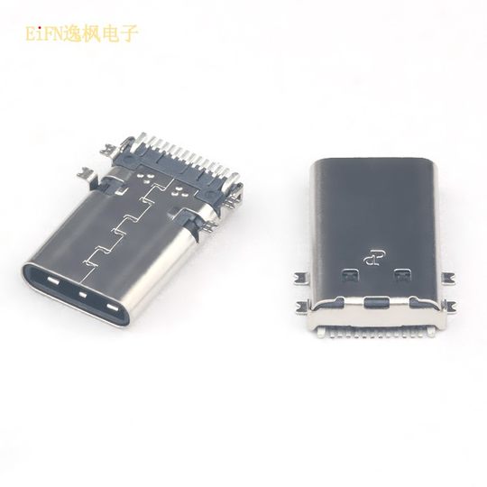 Type-C Male 12P Four-Legged Sleeper 13.18 Smt Full Charging Data Transmission Head U Disk Head Accessories