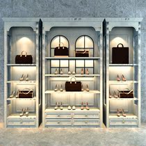 High-end Brands Mall Special Cabinet Bag Packs Men And Womens Shoes Show Shelves Medecor Cosmetics Display Cabinet Combination Containing Custom