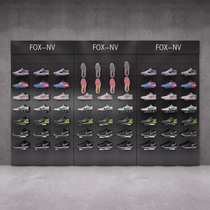 Shoe store shoe rack display rack Upper wall floor-to-ceiling multi-layer shoe cabinet Shoe rack bag rack Shoe rack store display rack