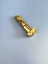 GB8-10 Grade 9 color zinc square head bolt square screw M20*80