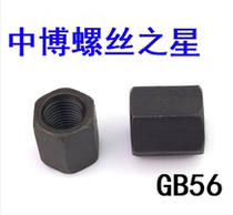 GB56-8 fine tooth hexagon extra thick nut Extension nut M14M16M20M24M27M30*1 5*2